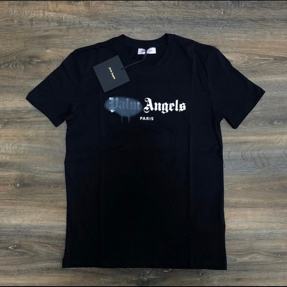 Palm Angels Men Black T-Shirt Casual Wear ''M''